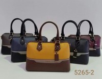 Mala de mão bicolor